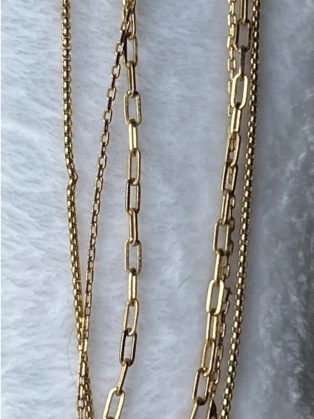 Charmed Aroma Layered Gold Snake Pendant Necklace - Picture 2 of 2